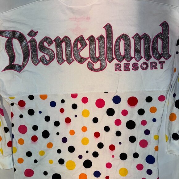 Disneyland Resort Minnie Mouse Colorful Rock The Dots Spirit Tshirt - Small - Picture 9 of 9